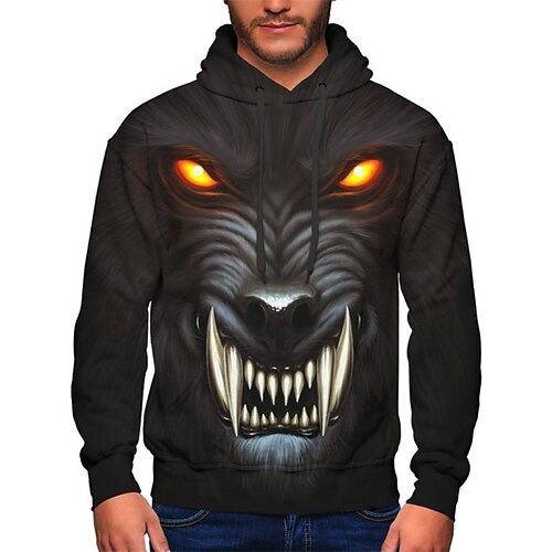 Men's Unisex Pullover Hoodie Sweatshirt Black Hooded Animal Graphic Prints Print Daily Sports 3D Print Streetwear Designer Casual Spring & Fall Clothing Apparel Hoodies Sweatshirts Long Sleeve
Men's Unisex Pullover Hoodie Sweatshirt Black Hooded Animal Graphic Prints Print Daily Sports 3D Print Streetwear Designer Casual Spring & Fall Clothing Apparel Hoodies Sweatshirts Long Sleeve