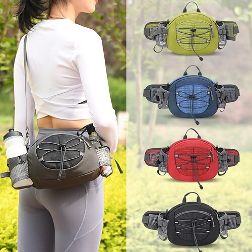 Waist Bag / Pack Running Pack for Running Jogging Bike / Cycling Recreational Cycling Sports Bag Reflective Adjustable Waterproof with Water Bottle Holder Nylon Lycra Spandex Men's Women's Running Bag
Waist Bag / Pack Running Pack for Running Jogging Bike / Cycling Recreational Cycling Sports Bag Reflective Adjustable Waterproof with Water Bottle Holder Nylon Lycra Spandex Men's Women's Running Bag
