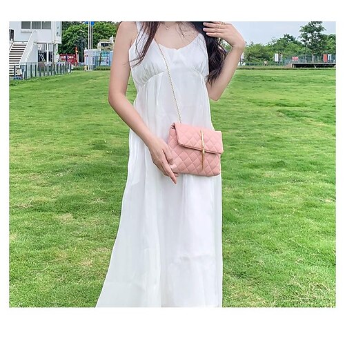 Women's Crossbody Bag Solid Color Daily Date Going out White Black Pink Grey
Women's Crossbody Bag Solid Color Daily Date Going out White Black Pink Grey