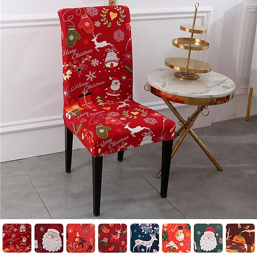 New Arrival Merry Christmas Soft Chair Cover Stretch Removable Washable Dining Room Chair Protector Slipcovers Home Decor Dining Room Seat Cover
New Arrival Merry Christmas Soft Chair Cover Stretch Removable Washable Dining Room Chair Protector Slipcovers Home Decor Dining Room Seat Cover