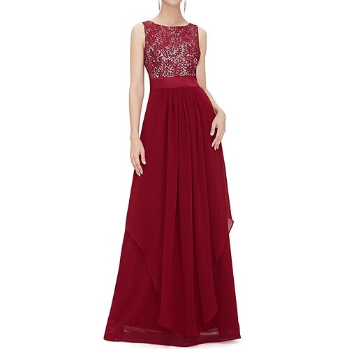 Women's Party Dress Lace Dress Maxi long Dress Black Blue Purple Red Sleeveless Pure Color Lace Fall Winter Crew Neck Party Elegant Formal 2022 S M L XL / Cocktail Dress
Women's Party Dress Lace Dress Maxi long Dress Black Blue Purple Red Sleeveless Pure Color Lace Fall Winter Crew Neck Party Elegant Formal 2022 S M L XL / Cocktail Dress