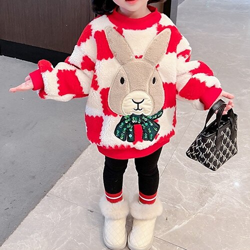Kids Girls' Sweater Plaid Daily Long Sleeve Fashion Cotton 3-6 Years Winter Black Red
Kids Girls' Sweater Plaid Daily Long Sleeve Fashion Cotton 3-6 Years Winter Black Red