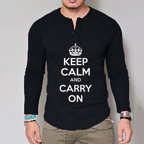 Men's T shirt Tee Graphic V Neck White Black Hot Stamping Queen of England Street Daily Long Sleeve Print Clothing Apparel Fashion Designer Casual Comfortable / Sports
Men's T shirt Tee Graphic V Neck White Black Hot Stamping Queen of England Street Daily Long Sleeve Print Clothing Apparel Fashion Designer Casual Comfortable / Sports