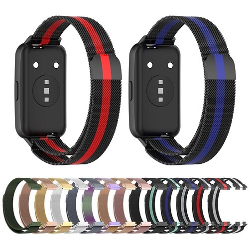 Metal Watchband for Huawei Band 7 Stainless Steel Bracelet Strap Belt Replacement Strap Metal Wrist Strap Watch Accessories
Metal Watchband for Huawei Band 7 Stainless Steel Bracelet Strap Belt Replacement Strap Metal Wrist Strap Watch Accessories