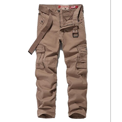 Men's Cargo Pants Tactical Trousers Patchwork Multi Pocket Straight Leg Solid Color Full Length Daily Wear Streetwear 100% Cotton Casual Classic ArmyGreen Black
Men's Cargo Pants Tactical Trousers Patchwork Multi Pocket Straight Leg Solid Color Full Length Daily Wear Streetwear 100% Cotton Casual Classic ArmyGreen Black