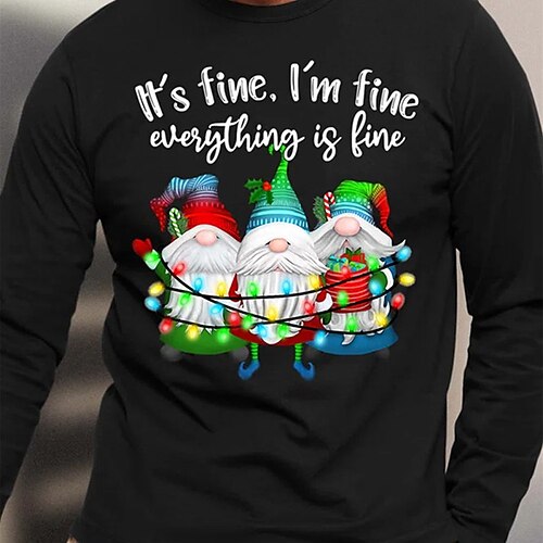 Men's T shirt Tee Graphic Santa Claus Crew Neck Royal Blue Light Blue Gray Black Hot Stamping Daily Holiday Long Sleeve Print Clothing Apparel Lightweight Casual Comfortable / Spring / Fall
Men's T shirt Tee Graphic Santa Claus Crew Neck Royal Blue Light Blue Gray Black Hot Stamping Daily Holiday Long Sleeve Print Clothing Apparel Lightweight Casual Comfortable / Spring / Fall