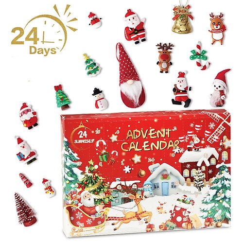 Christmas Decorations Creative Countdown Christmas Blind Box Toy Pendant Christmas Gifts
Christmas Decorations Creative Countdown Christmas Blind Box Toy Pendant Christmas Gifts