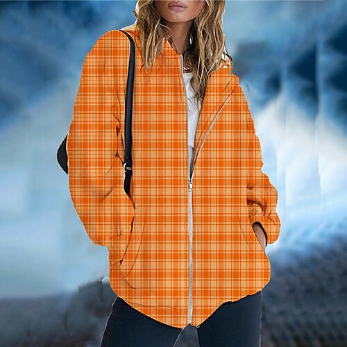 Women's Hoodie Jacket Warm Breathable Outdoor Halloween Daily Wear Going out Zipper Pocket Print Zipper Hoodie Vintage Sports Comfortable Street Style Plaid Regular Fit Outerwear Long Sleeve Winter
Women's Hoodie Jacket Warm Breathable Outdoor Halloween Daily Wear Going out Zipper Pocket Print Zipper Hoodie Vintage Sports Comfortable Street Style Plaid Regular Fit Outerwear Long Sleeve Winter