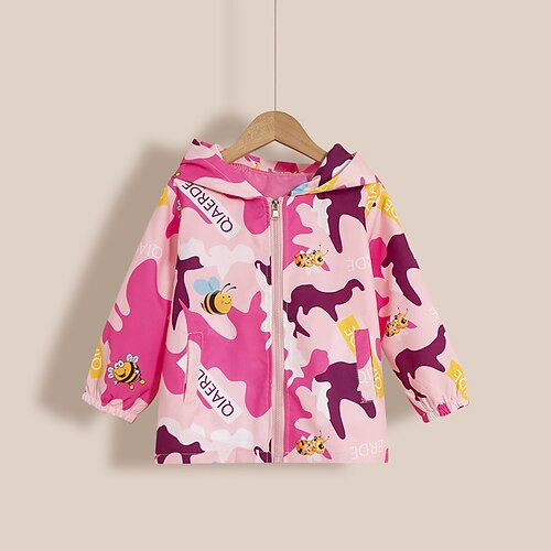 Kids Girls' Coat Outerwear Cartoon Long Sleeve Coat Daily Active Adorable Blue Yellow Rose Winter Fall 3-13 Years
Kids Girls' Coat Outerwear Cartoon Long Sleeve Coat Daily Active Adorable Blue Yellow Rose Winter Fall 3-13 Years