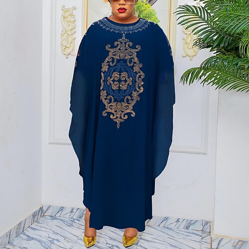 Women's Plus Size Shift Dress Print Crew Neck Long Sleeve Fall Winter Prom Dress Maxi long Dress Formal Party Dress
Women's Plus Size Shift Dress Print Crew Neck Long Sleeve Fall Winter Prom Dress Maxi long Dress Formal Party Dress