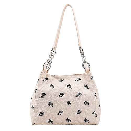 Women's Leather Bag Shoulder Bag PU Leather Zipper Artwork Daily Going out White Black
Women's Leather Bag Shoulder Bag PU Leather Zipper Artwork Daily Going out White Black