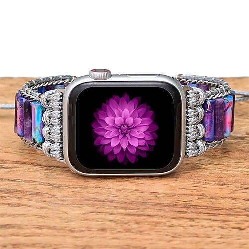 1PC Smart Watch Band Compatible with Apple iWatch Apple Watch Ultra 49mm Series 8/7/6/5/4/3/2/1 / SE Sport Band for iWatch Smartwatch Strap Wristband Fabric Handmade Adjustable Breathable
1PC Smart Watch Band Compatible with Apple iWatch Apple Watch Ultra 49mm Series 8/7/6/5/4/3/2/1 / SE Sport Band for iWatch Smartwatch Strap Wristband Fabric Handmade Adjustable Breathable