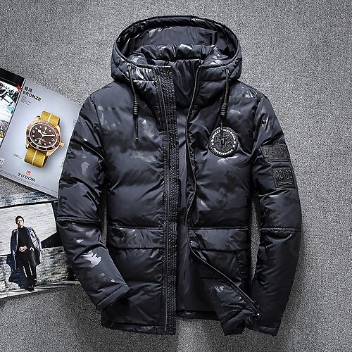 Men's Puffer Jacket Winter Jacket Quilted Jacket Winter Coat Warm Work Daily Wear Pure Color Outerwear Clothing Apparel Casual Casual Daily Green Black Blue
Men's Puffer Jacket Winter Jacket Quilted Jacket Winter Coat Warm Work Daily Wear Pure Color Outerwear Clothing Apparel Casual Casual Daily Green Black Blue