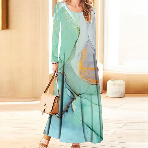 Women's Casual Dress A Line Dress Maxi long Dress Green Long Sleeve Color Gradient Pocket Print Fall Winter V Neck Vacation Casual 2022 S M L XL XXL 3XL
Women's Casual Dress A Line Dress Maxi long Dress Green Long Sleeve Color Gradient Pocket Print Fall Winter V Neck Vacation Casual 2022 S M L XL XXL 3XL