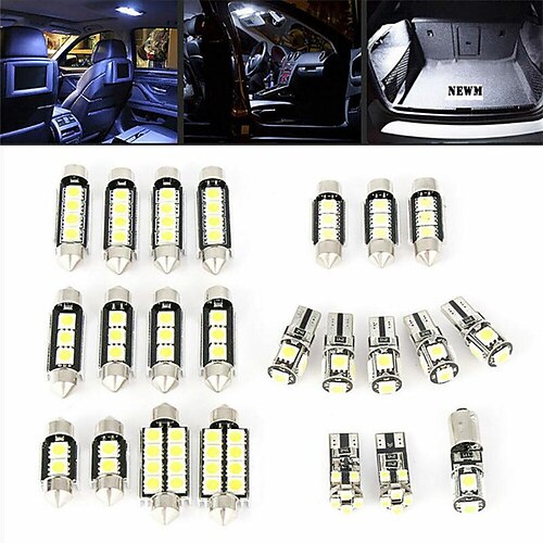 OTOLAMPARA Coche LED Luces de posición lateral T10 Bombillas 800 lm SMD 5050 10 W 6000 k 10 Resistente al Agua Conecte y Utilice Súper ligero Para Universal Todos los modelos Todos los Años
OTOLAMPARA Coche LED Luces de posición lateral T10 Bombillas 800 lm SMD 5050 10 W 6000 k 10 Resistente al Agua Conecte y Utilice Súper ligero Para Universal Todos los modelos Todos los Años