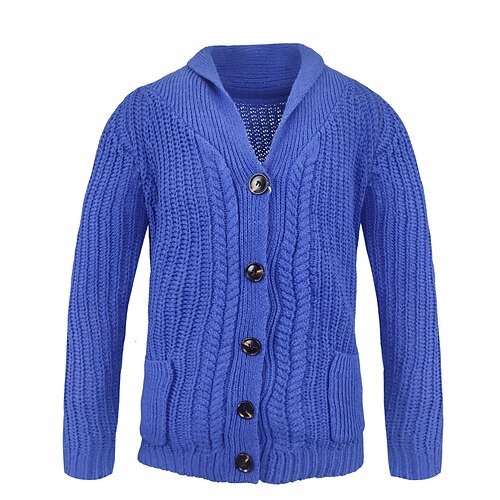 Men's Pullover Sweater Waffle Knit Cropped Knitted Solid Color Crew Neck Basic Stylish Outdoor Daily Fall Winter Blue M L XL / Cotton / Long Sleeve / Long Sleeve / Weekend
Men's Pullover Sweater Waffle Knit Cropped Knitted Solid Color Crew Neck Basic Stylish Outdoor Daily Fall Winter Blue M L XL / Cotton / Long Sleeve / Long Sleeve / Weekend