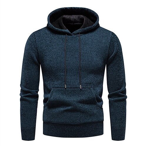 Men's Sweater Pullover Sweater Jumper Sweater Hoodie Fleece Sweater Ribbed Knit Cropped Knitted Solid Color Hooded Basic Stylish Outdoor Daily Clothing Apparel Winter Fall Black Light gray M L XL
Men's Sweater Pullover Sweater Jumper Sweater Hoodie Fleece Sweater Ribbed Knit Cropped Knitted Solid Color Hooded Basic Stylish Outdoor Daily Clothing Apparel Winter Fall Black Light gray M L XL