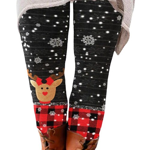 Women's Plus Size Christmas Pants Trousers Leggings Deer Sunflower Print Casual Natural Full Length Winter Fall Green Black Blue L XL XXL 3XL
Women's Plus Size Christmas Pants Trousers Leggings Deer Sunflower Print Casual Natural Full Length Winter Fall Green Black Blue L XL XXL 3XL