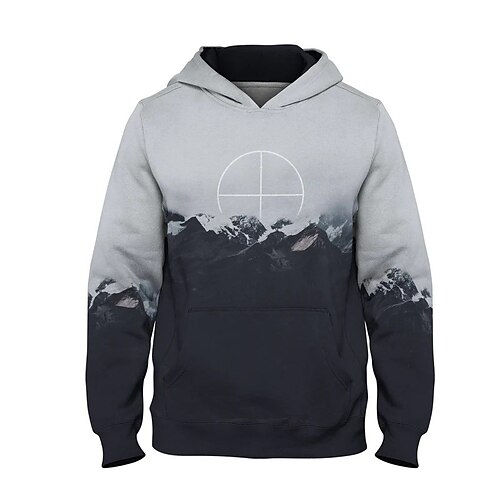 Men's Unisex Pullover Hoodie Sweatshirt Gray Hooded Graphic Prints Print Daily Sports 3D Print Streetwear Designer Casual Spring & Fall Clothing Apparel Mountain Hoodies Sweatshirts Long Sleeve
Men's Unisex Pullover Hoodie Sweatshirt Gray Hooded Graphic Prints Print Daily Sports 3D Print Streetwear Designer Casual Spring & Fall Clothing Apparel Mountain Hoodies Sweatshirts Long Sleeve