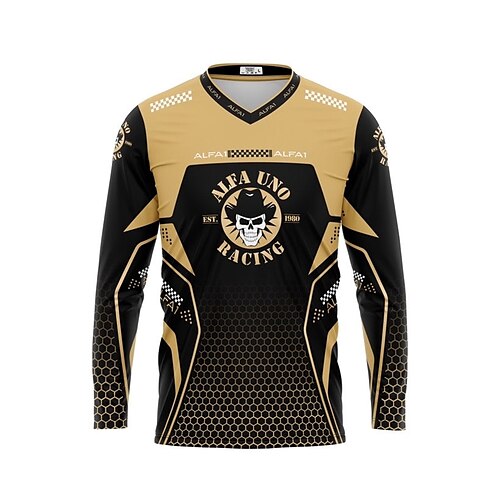 Men's Downhill Jersey Long Sleeve Bike Compression Clothing Top with 3 Rear Pockets Mountain Bike MTB Road Bike Cycling Sunscreen Fast Dry Soft Wicking Black Yellow Geometic Sports Clothing Apparel
Men's Downhill Jersey Long Sleeve Bike Compression Clothing Top with 3 Rear Pockets Mountain Bike MTB Road Bike Cycling Sunscreen Fast Dry Soft Wicking Black Yellow Geometic Sports Clothing Apparel