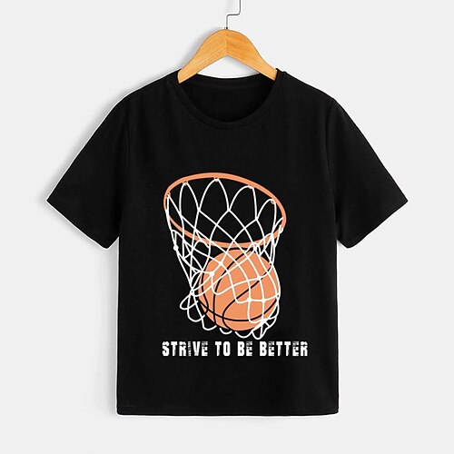 Kids Boys T shirt Letter Outdoor 3D Print Short Sleeve Crewneck Active 3-12 Years Spring Black
Kids Boys T shirt Letter Outdoor 3D Print Short Sleeve Crewneck Active 3-12 Years Spring Black