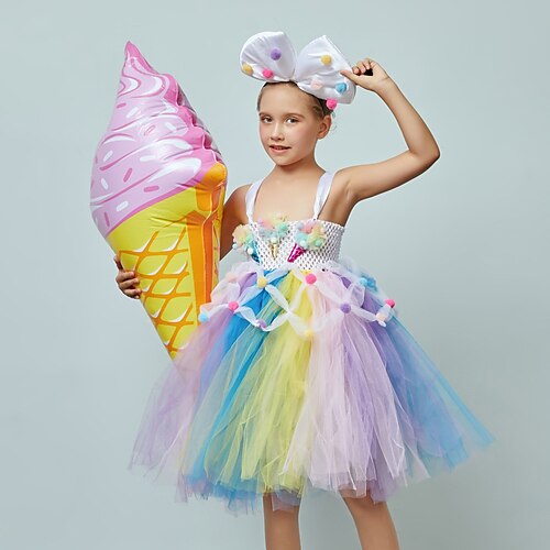 Kids Girls' Dress Rainbow A Line Dress Knee-length Dress Party Sleeveless Princess Dress 3-10 Years Spring Rainbow
Kids Girls' Dress Rainbow A Line Dress Knee-length Dress Party Sleeveless Princess Dress 3-10 Years Spring Rainbow