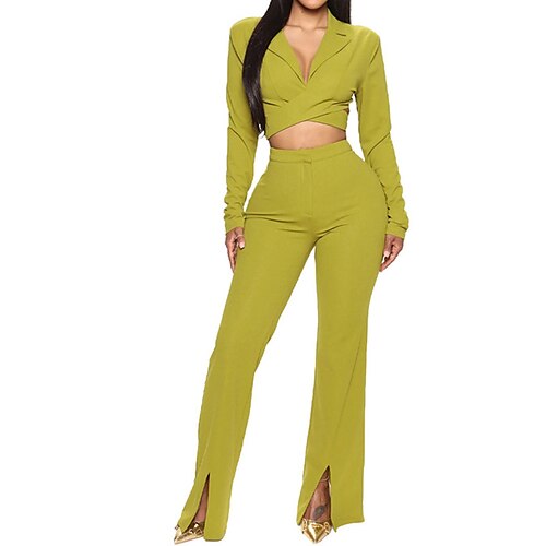 Women's Suits Breathable Comfortable Outdoor Work Holiday Cut Out Pullover Turndown Fashion Elegant Solid Color Regular Fit Outerwear Long Sleeve Winter Fall Green Black Blue S M L XL XXL
Women's Suits Breathable Comfortable Outdoor Work Holiday Cut Out Pullover Turndown Fashion Elegant Solid Color Regular Fit Outerwear Long Sleeve Winter Fall Green Black Blue S M L XL XXL