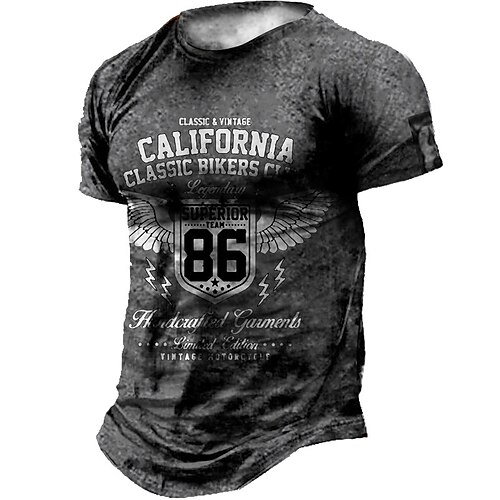 Men's Unisex T shirt Tee Letter Graphic Prints Crew Neck Dark Gray 3D Print Outdoor Street Short Sleeve Print Clothing Apparel Sports Designer Casual Big and Tall / Summer / Summer
Men's Unisex T shirt Tee Letter Graphic Prints Crew Neck Dark Gray 3D Print Outdoor Street Short Sleeve Print Clothing Apparel Sports Designer Casual Big and Tall / Summer / Summer