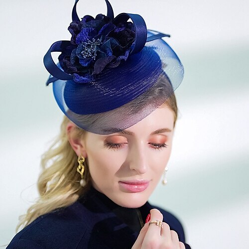 Elegant Fashion 100% Wool / Organza Hats / Headwear with Smooth / Floral / Solid 1pc Wedding / Party / Evening Headpiece Christmas/ Special Occasion / Office & Career / Casual / Graduation / Congratul
Elegant Fashion 100% Wool / Organza Hats / Headwear with Smooth / Floral / Solid 1pc Wedding / Party / Evening Headpiece Christmas/ Special Occasion / Office & Career / Casual / Graduation / Congratul