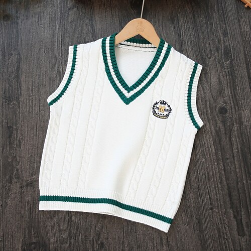 Kids Boys Sweater Solid Color Daily Sleeveless Fashion Cotton 3-10 Years Winter Yellow Navy Blue Beige
Kids Boys Sweater Solid Color Daily Sleeveless Fashion Cotton 3-10 Years Winter Yellow Navy Blue Beige