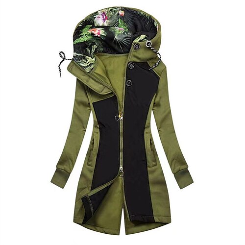 Women's Plus Size Hoodie Coat Pocket Print Plain Outdoor Causal Long Sleeve Hooded Long Fall Winter Light Army Green Dark Blue Dark Gray L XL XXL 3XL
Women's Plus Size Hoodie Coat Pocket Print Plain Outdoor Causal Long Sleeve Hooded Long Fall Winter Light Army Green Dark Blue Dark Gray L XL XXL 3XL