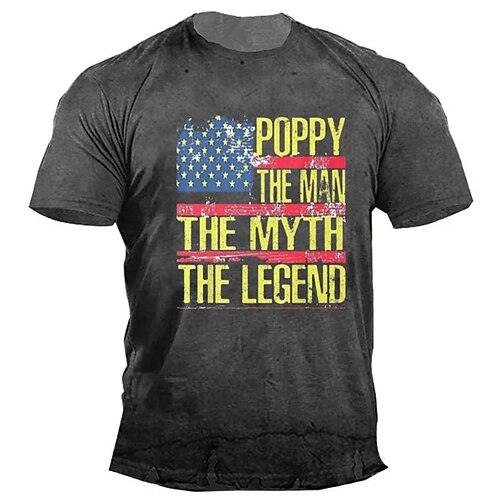 Men's Unisex T shirt Tee Letter Graphic Prints Crew Neck Dark Gray 3D Print Outdoor Street Short Sleeve Print Clothing Apparel Vintage Sports Designer Casual / Summer / Summer
Men's Unisex T shirt Tee Letter Graphic Prints Crew Neck Dark Gray 3D Print Outdoor Street Short Sleeve Print Clothing Apparel Vintage Sports Designer Casual / Summer / Summer
