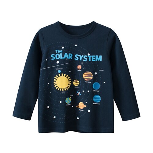 Kids Boys T shirt Cartoon Daily Long Sleeve Cool Cotton 2-8 Years Winter Dusty Blue
Kids Boys T shirt Cartoon Daily Long Sleeve Cool Cotton 2-8 Years Winter Dusty Blue