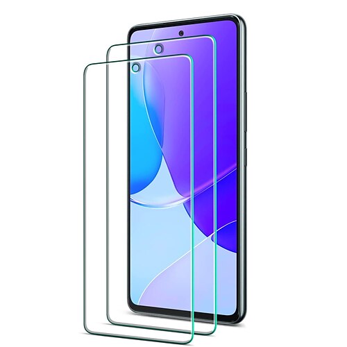 

2-Pack KATIN Screen Protector for Samsung Galaxy A53 5G Tempered Glass Support Fingerprint Reader Anti Scratch 9H Hardness Case Friendly