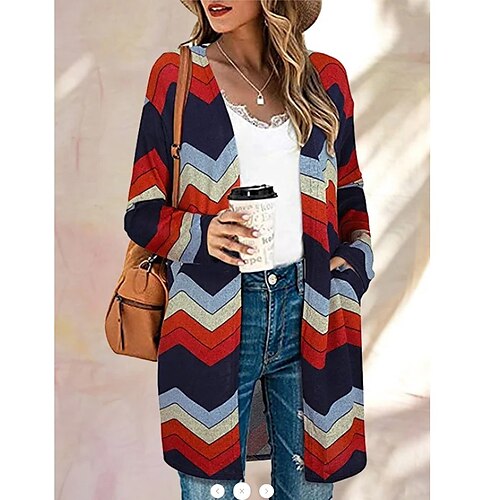 Chemise Chemisier Haussements d'épaules Femme Rouge Bleu Rayé Imprimer manche longue du quotidien Fin de semaine Vêtement de rue Décontractées Col V Longue Standard S
Chemise Chemisier Haussements d'épaules Femme Rouge Bleu Rayé Imprimer manche longue du quotidien Fin de semaine Vêtement de rue Décontractées Col V Longue Standard S