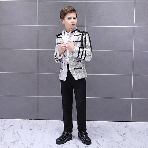Matrimonio 3 ( Cappotto Maglietta Pantalone ) Abiti da ragazzo per bambini Misto cotone 3-17 anni
Matrimonio 3 ( Cappotto Maglietta Pantalone ) Abiti da ragazzo per bambini Misto cotone 3-17 anni