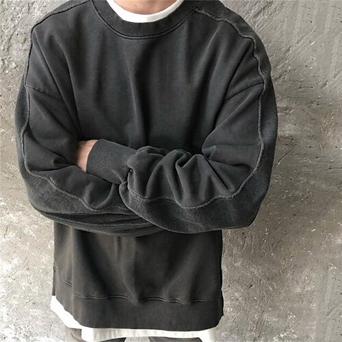 Men's Sweatshirt Pullover Solid Color Daily Holiday Going out non-printing Streetwear Casual Clothing Apparel Hoodies Sweatshirts Long Sleeve Army Green Dark Gray / Winter / Fall / Winter
Men's Sweatshirt Pullover Solid Color Daily Holiday Going out non-printing Streetwear Casual Clothing Apparel Hoodies Sweatshirts Long Sleeve Army Green Dark Gray / Winter / Fall / Winter