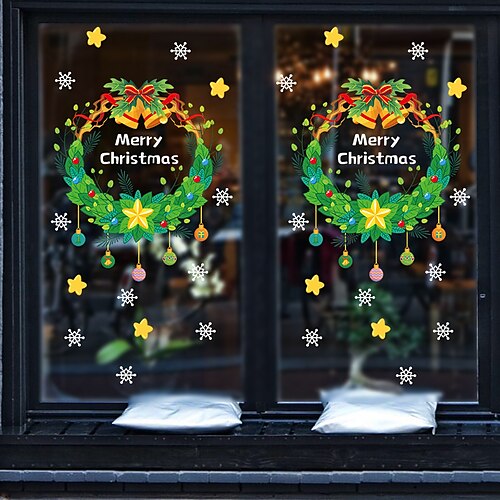 Christmas Snowflake Vine Wall Stickers Decorative Wall Stickers PVC Home Decoration Wall Decal Wall Decoration Glass Window Decoration / Removable Wall Stickers for bedroom living
Christmas Snowflake Vine Wall Stickers Decorative Wall Stickers PVC Home Decoration Wall Decal Wall Decoration Glass Window Decoration / Removable Wall Stickers for bedroom living