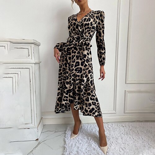 vestido casual de mujer un vestido de línea maxi vestido largo negro manga larga leopardo con cordones volantes otoño invierno cuello en v elegante casual linterna manga 2022 xl
vestido casual de mujer un vestido de línea maxi vestido largo negro manga larga leopardo con cordones volantes otoño invierno cuello en v elegante casual linterna manga 2022 xl