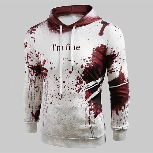 Men's Unisex Pullover Hoodie Sweatshirt White Hooded Letter Graphic Prints Print Daily Sports 3D Print Streetwear Designer Casual Spring & Fall Clothing Apparel Hoodies Sweatshirts Long Sleeve
Men's Unisex Pullover Hoodie Sweatshirt White Hooded Letter Graphic Prints Print Daily Sports 3D Print Streetwear Designer Casual Spring & Fall Clothing Apparel Hoodies Sweatshirts Long Sleeve