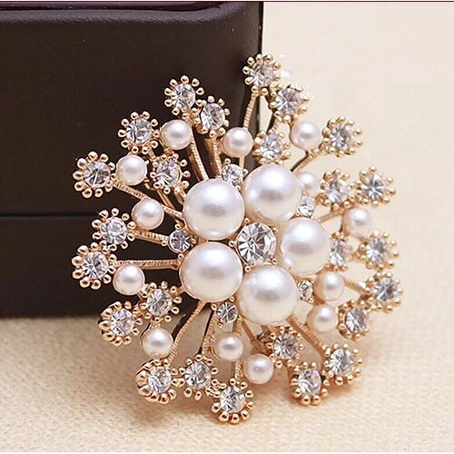 Brooches Vintage Style Charm Elegant Brooch Jewelry Platinum without box Gold without box For Formal Gift Date
Brooches Vintage Style Charm Elegant Brooch Jewelry Platinum without box Gold without box For Formal Gift Date