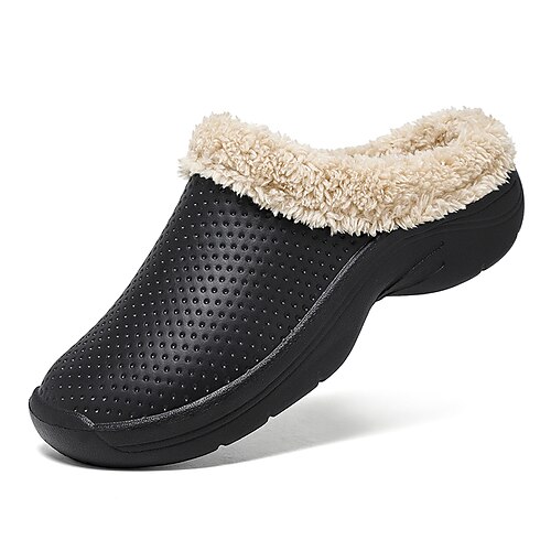 Men's Slippers Flip-Flops Slippers Comfort Shoes Fur Lined Casual Home Daily PU Black Gray Blue Fall Winter
Men's Slippers Flip-Flops Slippers Comfort Shoes Fur Lined Casual Home Daily PU Black Gray Blue Fall Winter