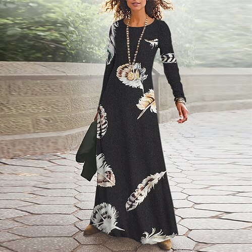 Women's Casual Dress Swing Dress Long Dress Maxi Dress Black Long Sleeve Pocket Winter Fall Autumn V Neck Winter Dress Fall Dress 2022 S M L XL XXL 3XL
Women's Casual Dress Swing Dress Long Dress Maxi Dress Black Long Sleeve Pocket Winter Fall Autumn V Neck Winter Dress Fall Dress 2022 S M L XL XXL 3XL