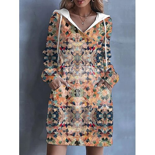 Women's Pullover Hoodie Dress Graphic Pocket Print Daily Sports Hot Stamping Active Streetwear Long Clothing Apparel Hoodies Sweatshirts Orange
Women's Pullover Hoodie Dress Graphic Pocket Print Daily Sports Hot Stamping Active Streetwear Long Clothing Apparel Hoodies Sweatshirts Orange