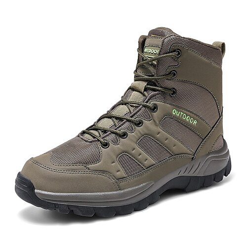 Men's Hiking Shoes Sneakers Comfortable Hiking Climbing Leather Spring, Fall, Winter, Summer Black Green
Men's Hiking Shoes Sneakers Comfortable Hiking Climbing Leather Spring, Fall, Winter, Summer Black Green