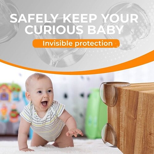 Corner Protector for Baby Protectors Guards - Furniture Corner Guard & Edge Safety Bumpers - Baby Proof Bumper & Cushion to Cover Sharp Furniture & Table Edges - Clear and Transparent
Corner Protector for Baby Protectors Guards - Furniture Corner Guard & Edge Safety Bumpers - Baby Proof Bumper & Cushion to Cover Sharp Furniture & Table Edges - Clear and Transparent