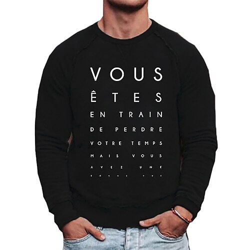 Men's Pullover Hoodie Sweatshirt Black Crew Neck Hooded Graphic Letter Print Sports & Outdoor Streetwear Designer Casual Big and Tall Winter Fall Clothing Apparel Hoodies Sweatshirts Long Sleeve
Men's Pullover Hoodie Sweatshirt Black Crew Neck Hooded Graphic Letter Print Sports & Outdoor Streetwear Designer Casual Big and Tall Winter Fall Clothing Apparel Hoodies Sweatshirts Long Sleeve