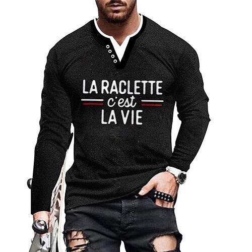 Men's Unisex T shirt Tee Letter Graphic Prints V Neck Black Long Sleeve 3D Print Outdoor Street Patchwork Print Tops Basic Sports Designer Casual
Men's Unisex T shirt Tee Letter Graphic Prints V Neck Black Long Sleeve 3D Print Outdoor Street Patchwork Print Tops Basic Sports Designer Casual