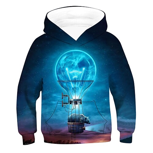 Kids Boys Hoodie Graphic Outdoor 3D Print Long Sleeve Pocket Fashion 3-12 Years Winter Blue
Kids Boys Hoodie Graphic Outdoor 3D Print Long Sleeve Pocket Fashion 3-12 Years Winter Blue