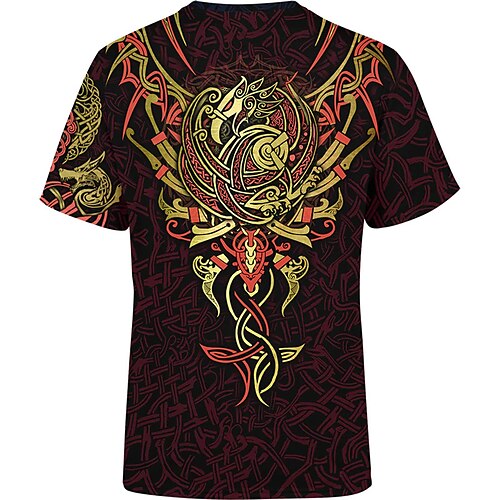 Men's Unisex T shirt Tee Graphic Prints Crew Neck Black / Red Short Sleeve 3D Print Outdoor Street Print Tops Sports Designer Casual Big and Tall / Summer / Summer
Men's Unisex T shirt Tee Graphic Prints Crew Neck Black / Red Short Sleeve 3D Print Outdoor Street Print Tops Sports Designer Casual Big and Tall / Summer / Summer